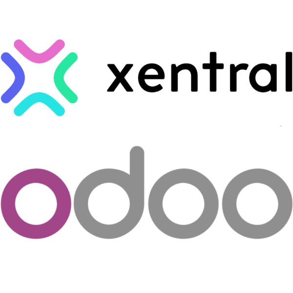 Offizielles Odoo und Xentral Logo – ERP-Lösung implementiert von PassForm Digital